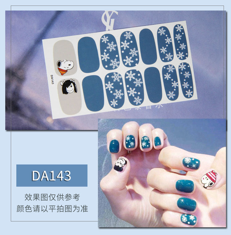 Elegant Leopard Nail Wraps