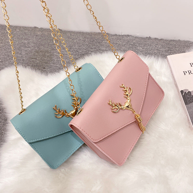 2023 Fashion Women's Small Tassel Shoulder Bag