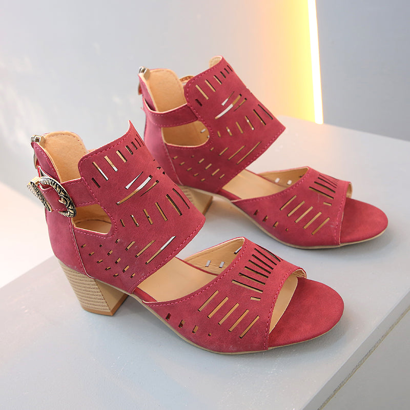 Elegant Outdoor Roman Heels