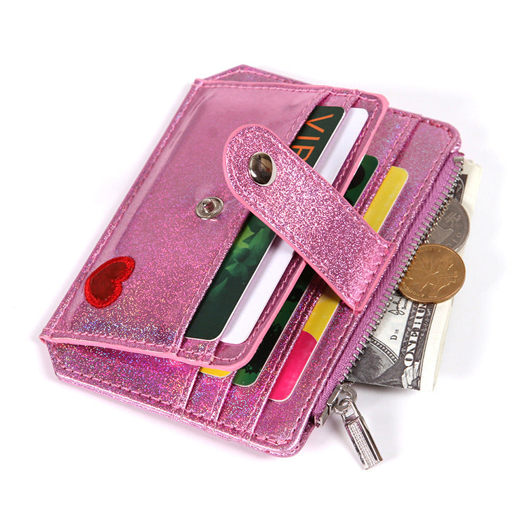 Elegant Heart Embroidered Purse
