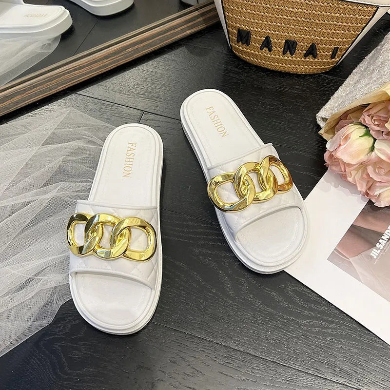 Elegant Beachside Comfort Sandals