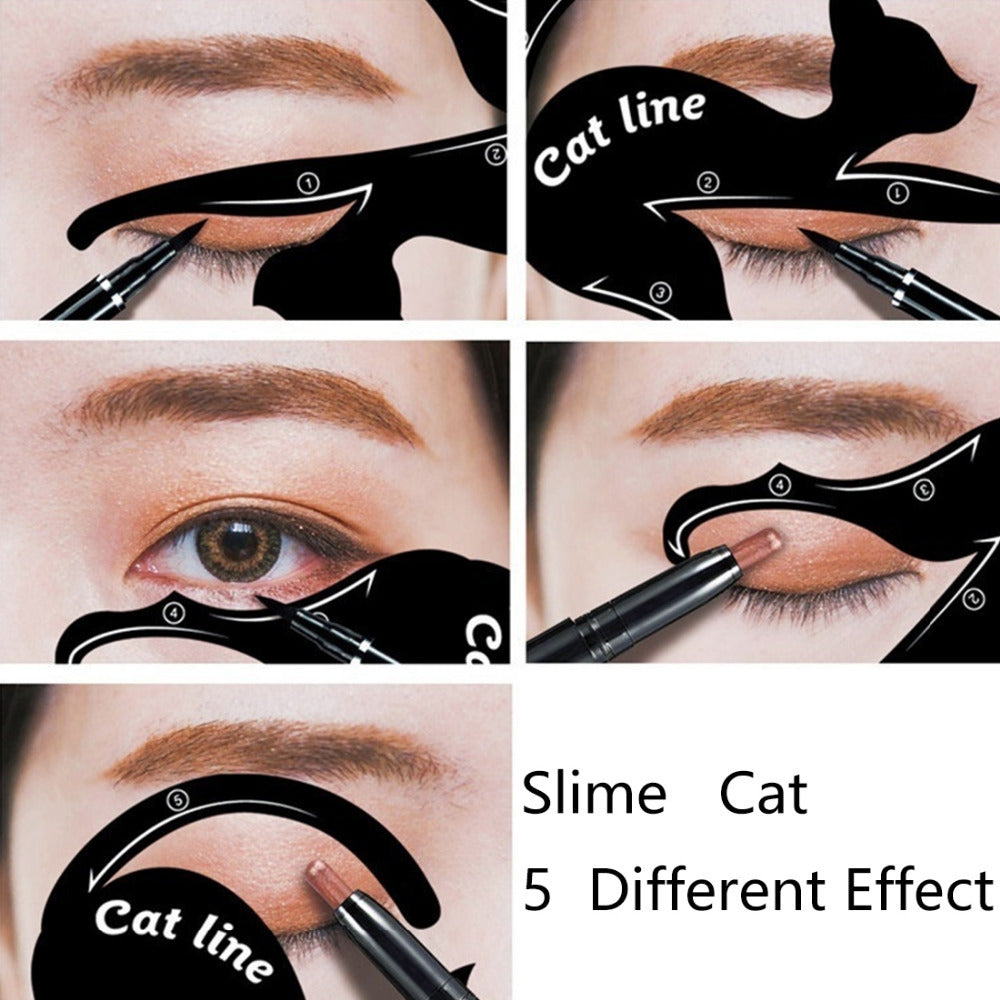 Feline Eyeliner Stencil Kit