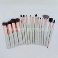 Diamond Makeup Brush Set - 10/12 Pcs Ultra Soft Tools