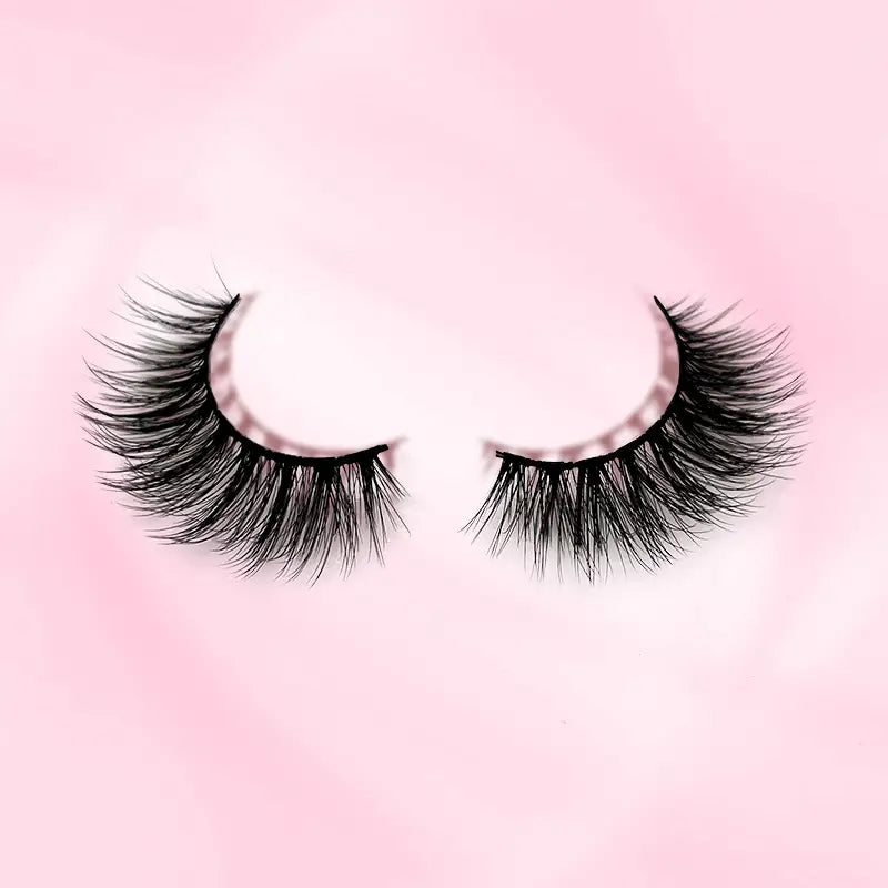 Elegant Faux Mink 3D Lashes - 10 Pack