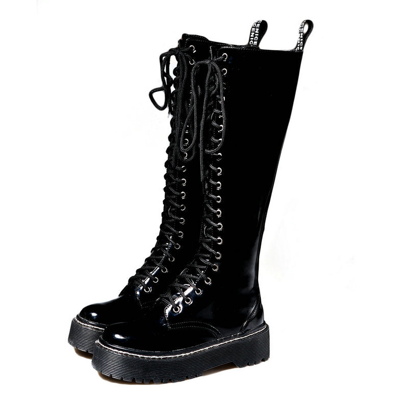 2019 Elegance Knee-High Martin Boots