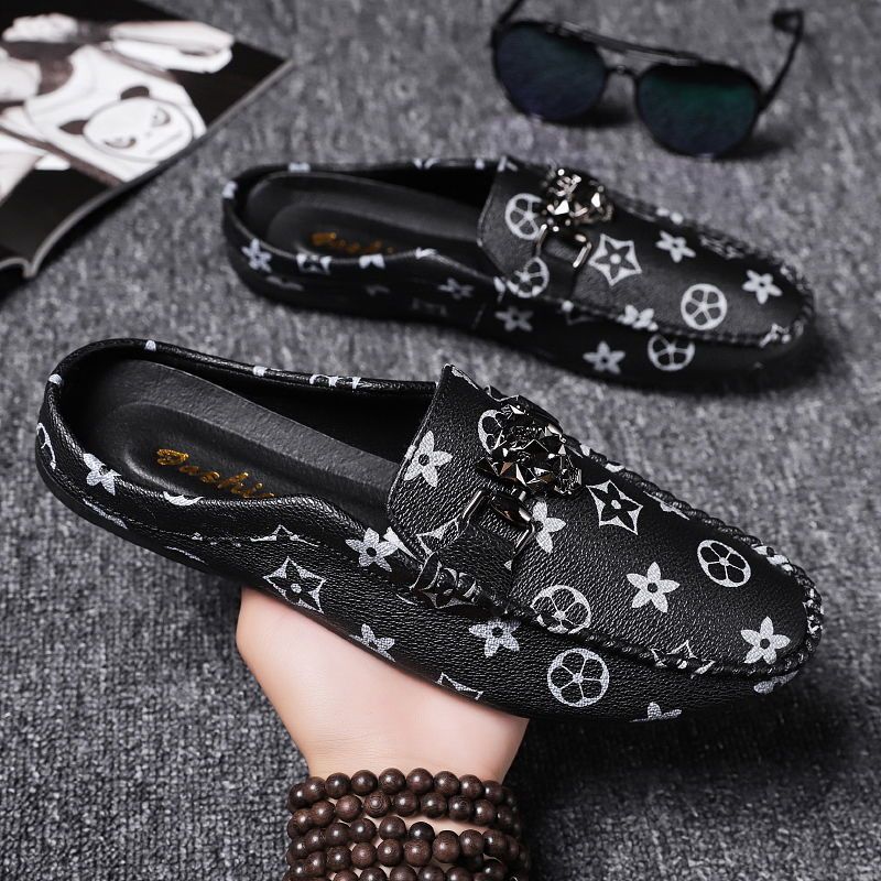 Elegant Men's Slip-On Leather Loafers