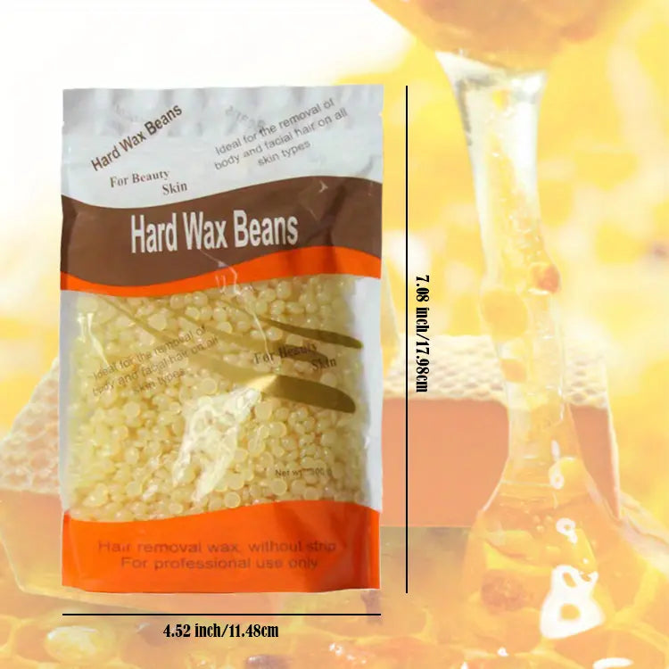 Elegant Smooth Wax Pearls - 100g Multicolor