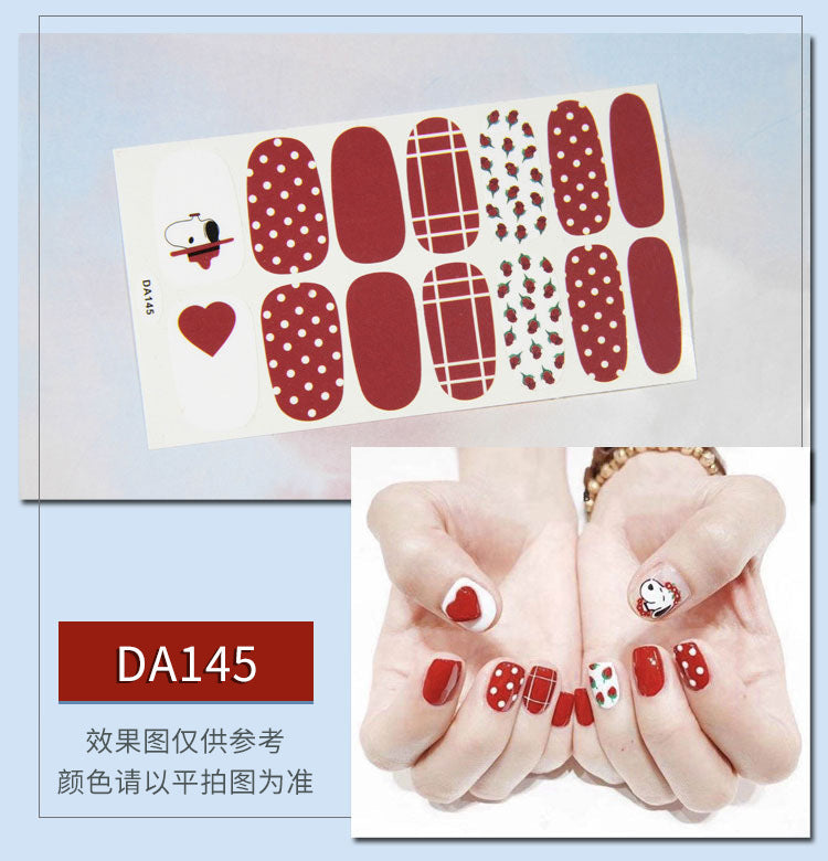 Elegant Leopard Nail Wraps