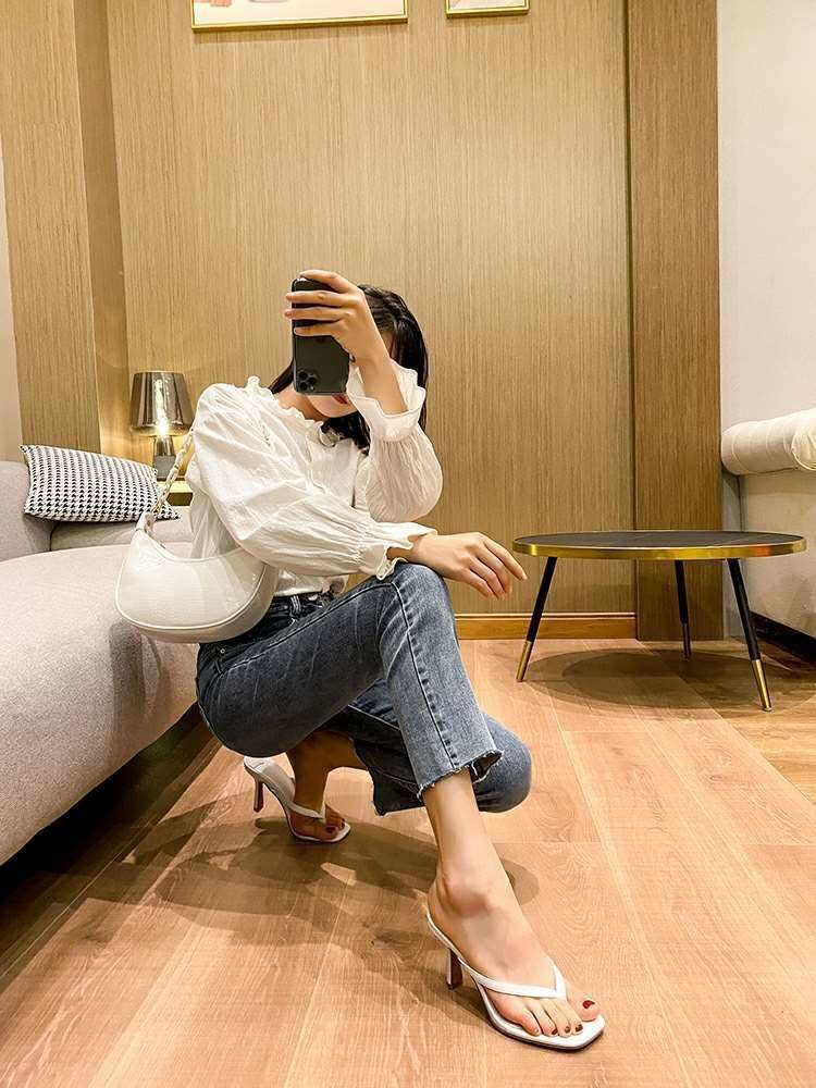 Elegant Square-Toe Heeled Sandals