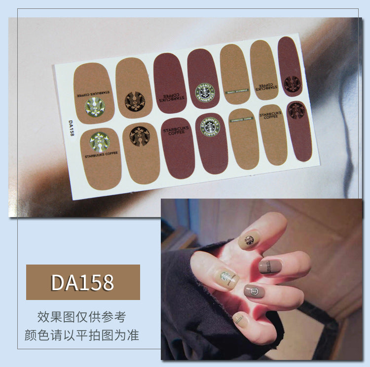 Elegant Leopard Nail Wraps