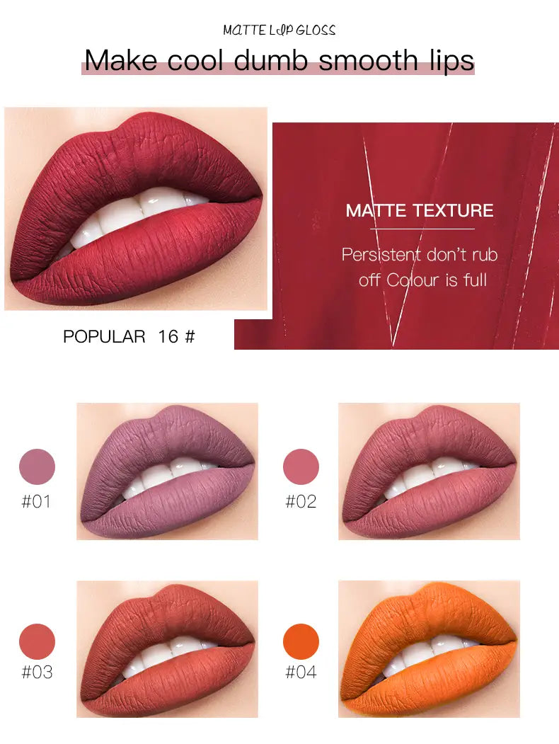 Elegant Matte Lipshine