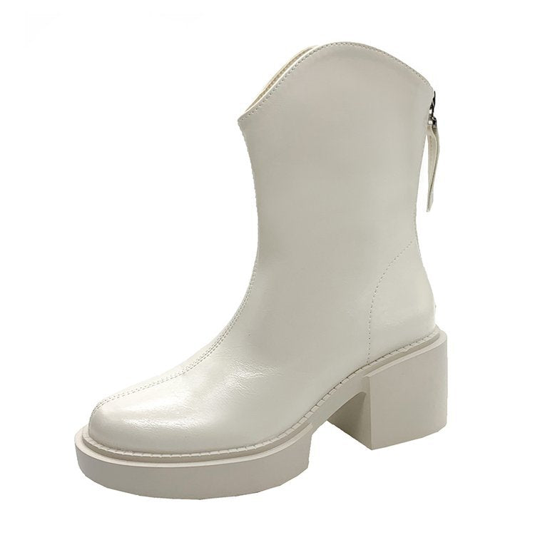 Regal British Rear-Zip Boots