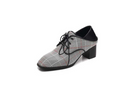 Elegant Chunky Heel Oxfords