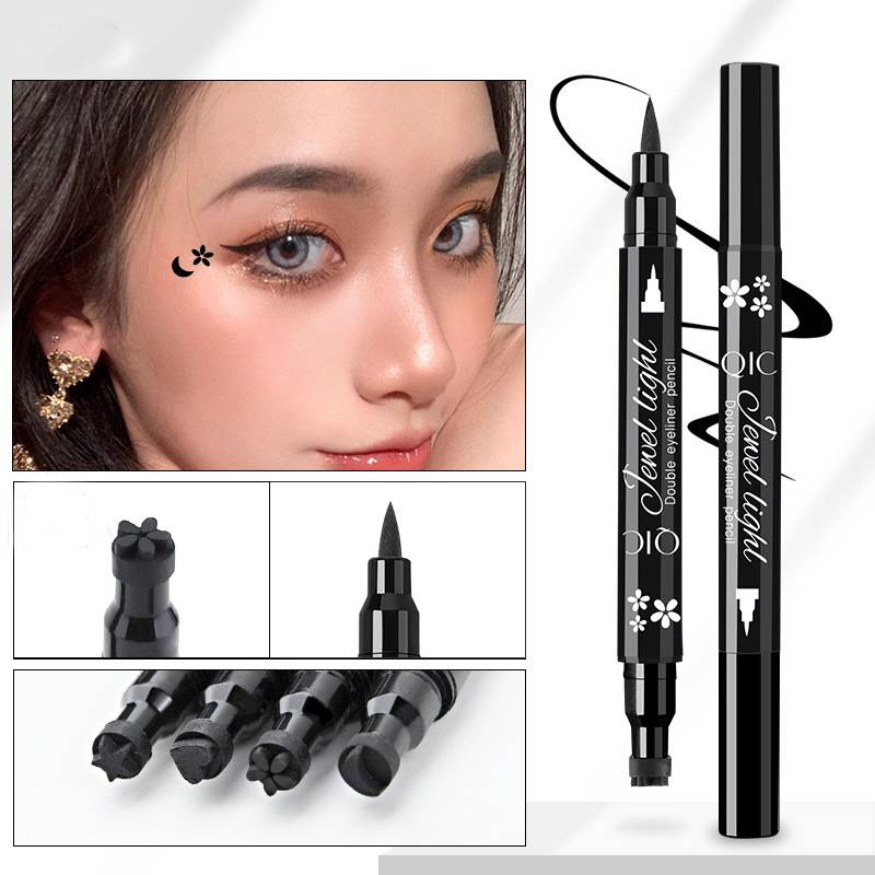 Elegant Dual-Tip Waterproof Eyeliner