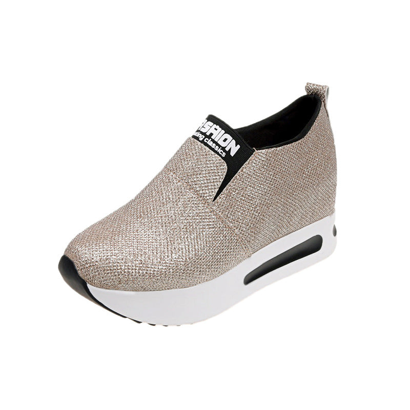 Elegant Sequin Women's Platform Shoes
