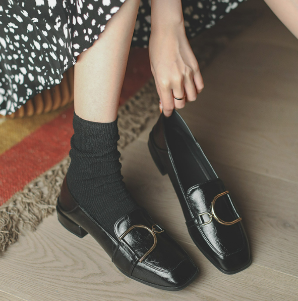 Autumn Elegance Women’s Low Heel Shoes
