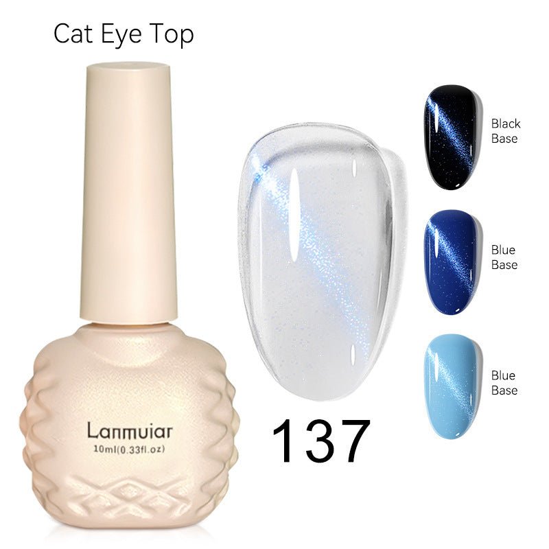 Vibrant Metallic Cat Eye Nail Enamel