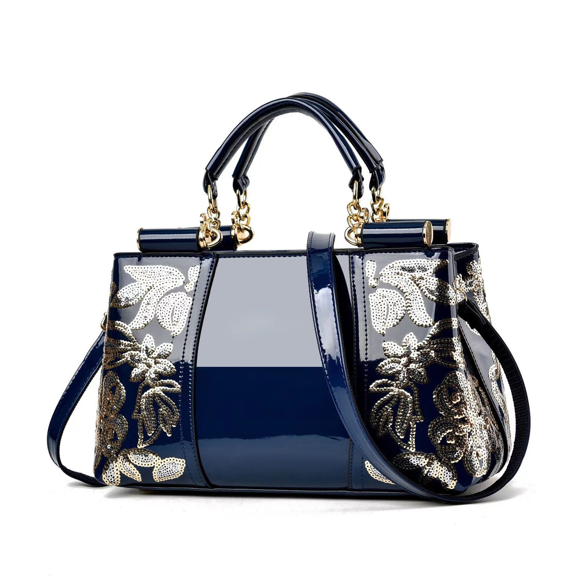 2023 Elegant Patent Leather Large Tote