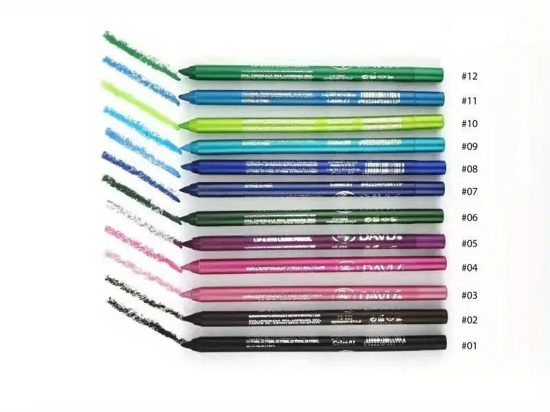 Vibrant Metallic Eye Art Set