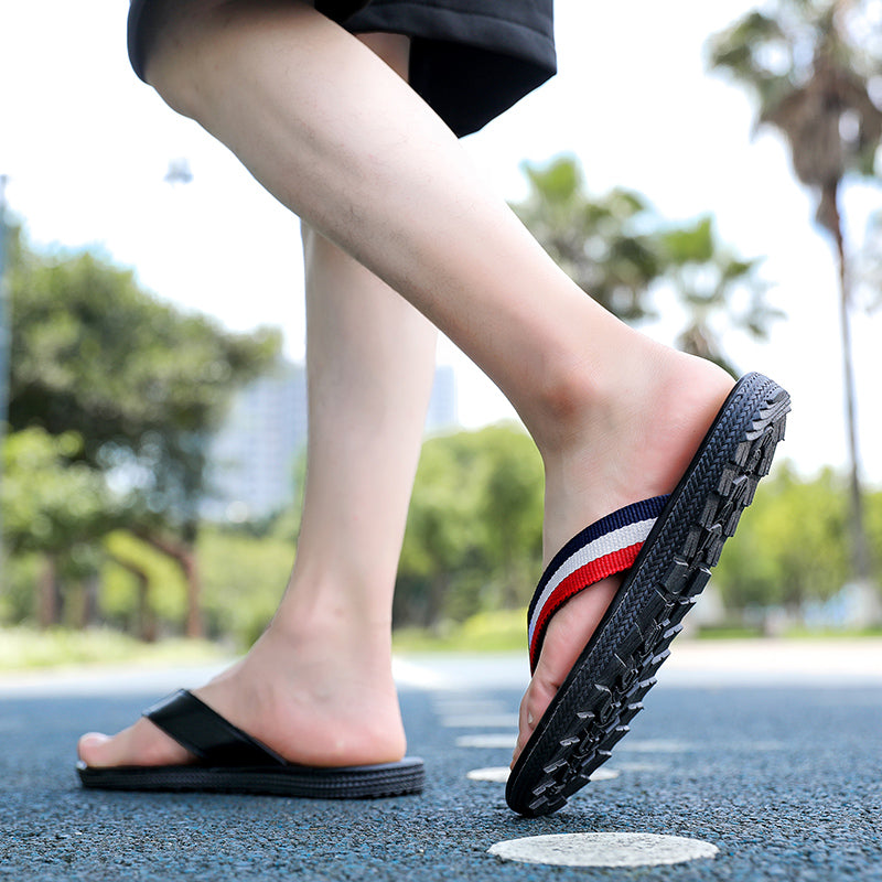 Elegant Summer Rubber Sandals for Men