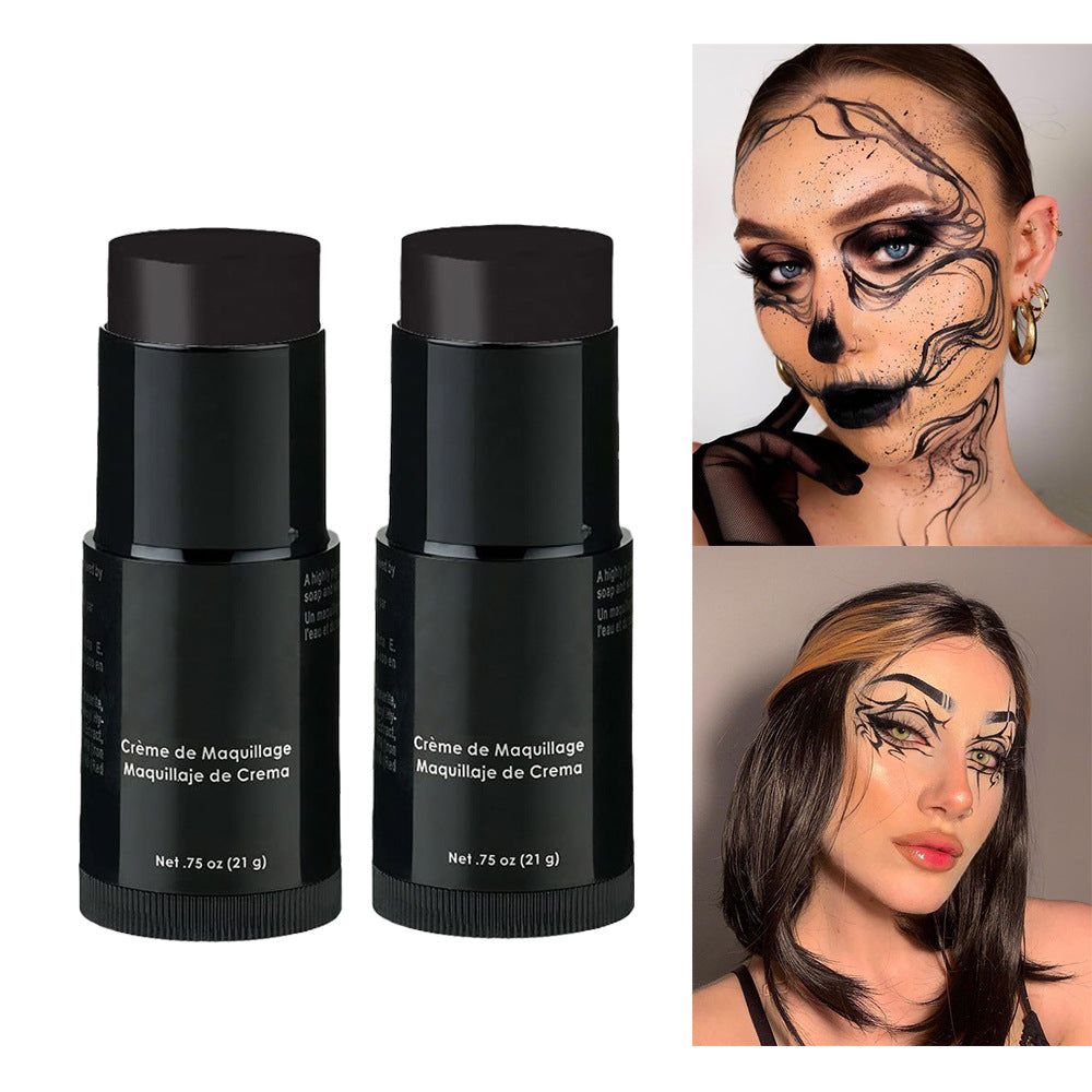 Elegant Halloween Face Art Sticks