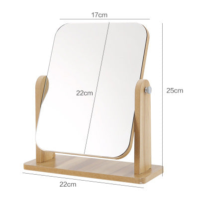 Chic Heart-Form Vanity Mirror