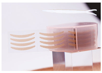 Invisible Double Eyelid Tape with Lace Design