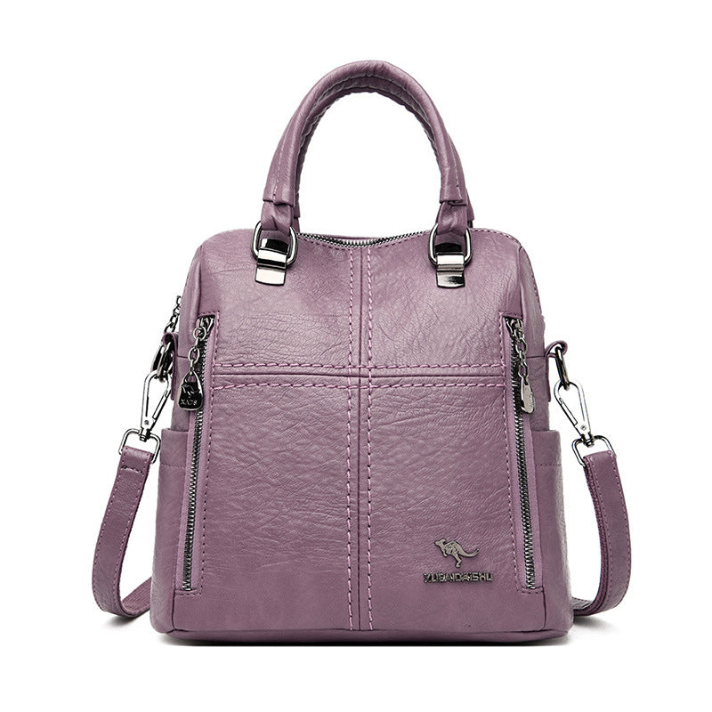 Fashionable Multi-Functional Women's Backpack Handbag