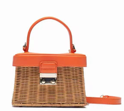 Artisanal Vintage Straw Totes