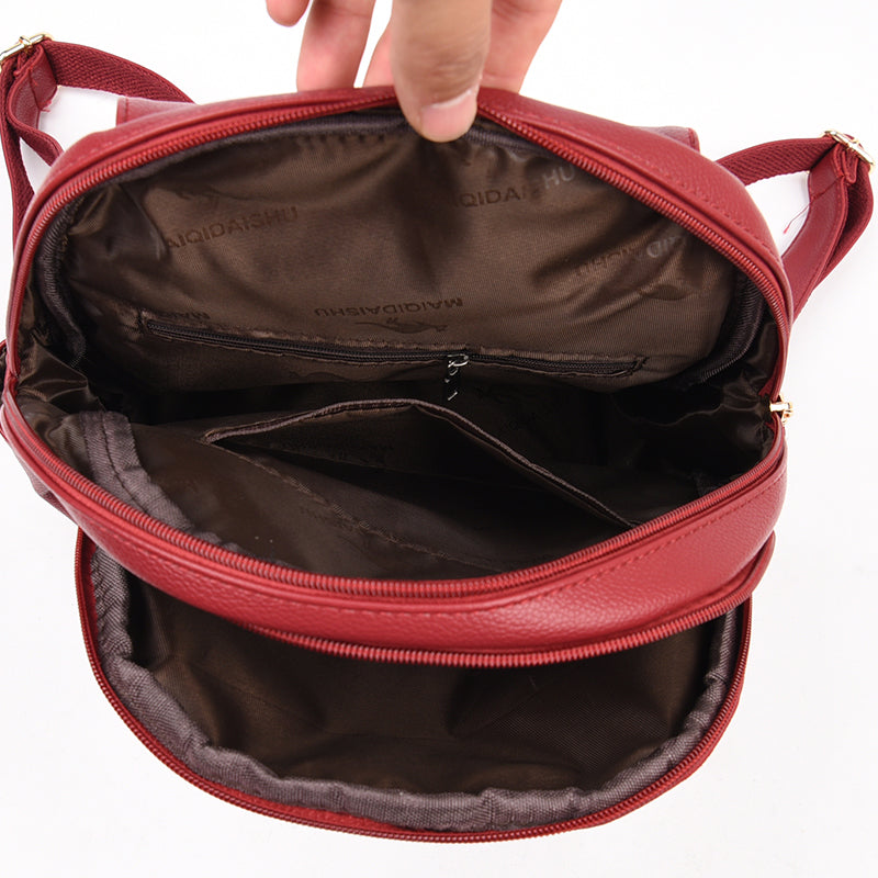Chic Voyager Women's Leather Backpack