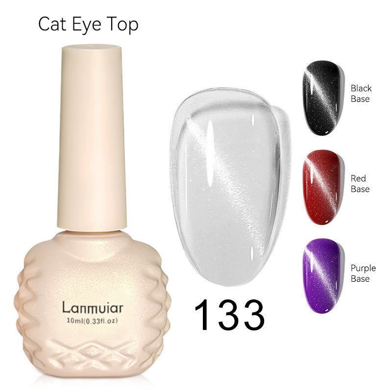 Vibrant Metallic Cat Eye Nail Enamel
