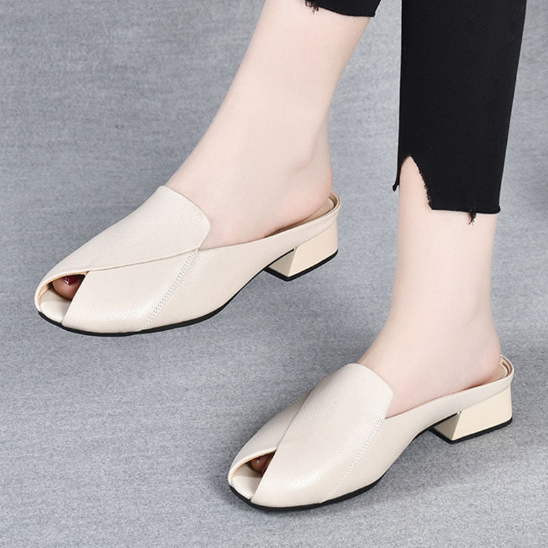 Women's Fashion Fish Mouth Slippers - Summer Sandals