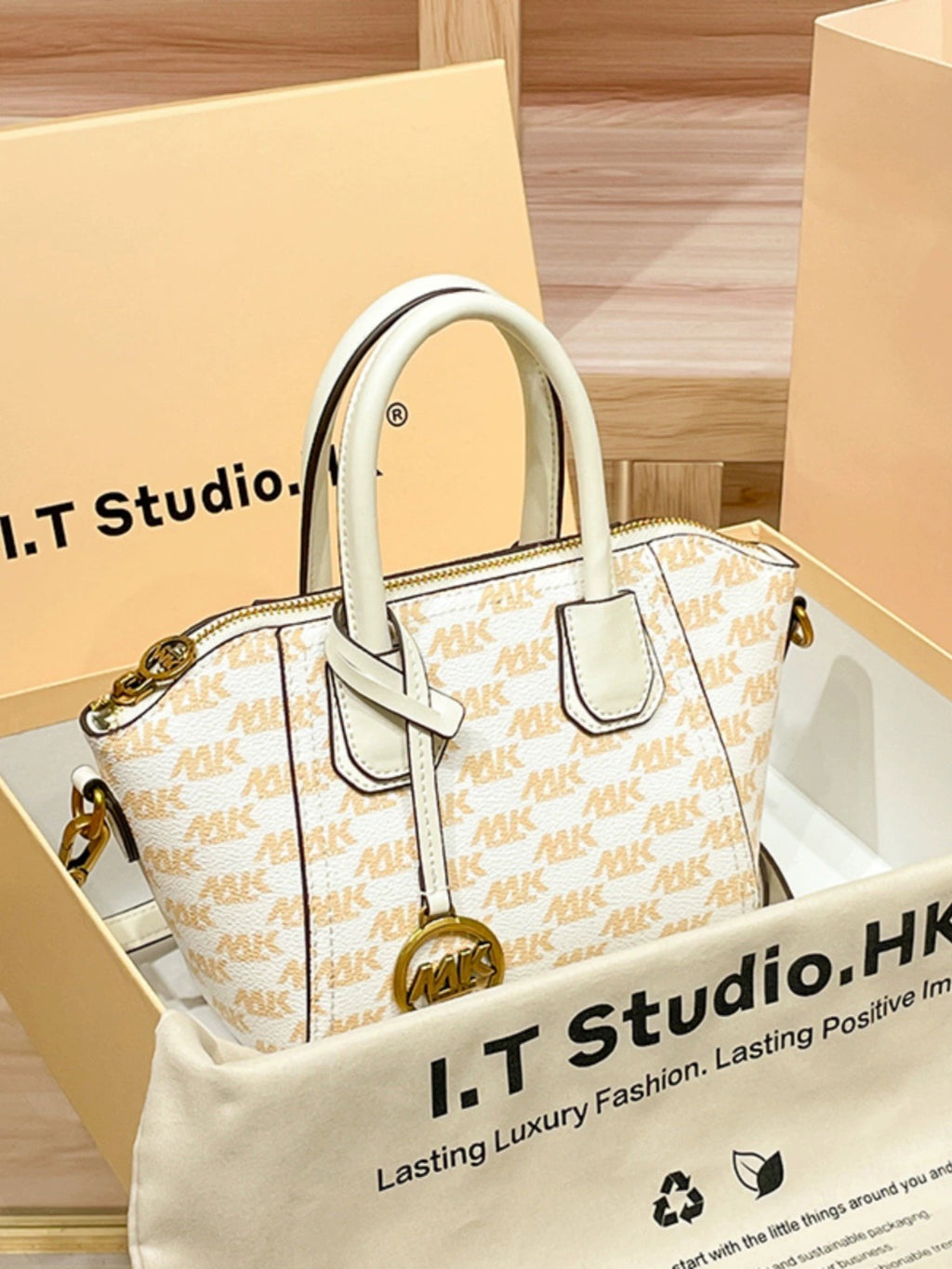 Hong Kong MK Tote Bag - Stylish Leather Mom Bag 2023