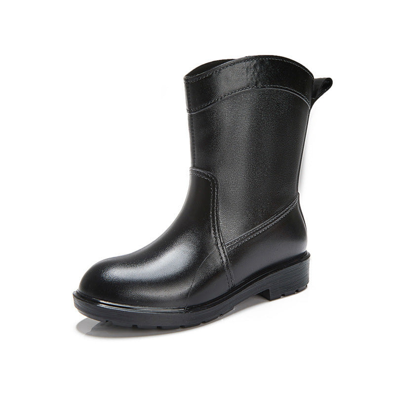 All-Weather PVC Mid-Tube Boots