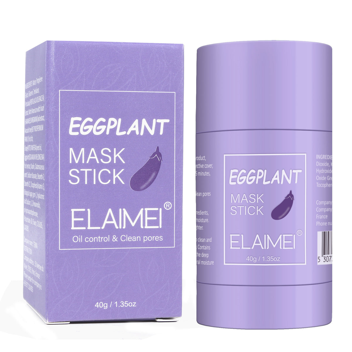 ELAIMEI Green Tea Solid Mask for Oil Control & Deep Clean