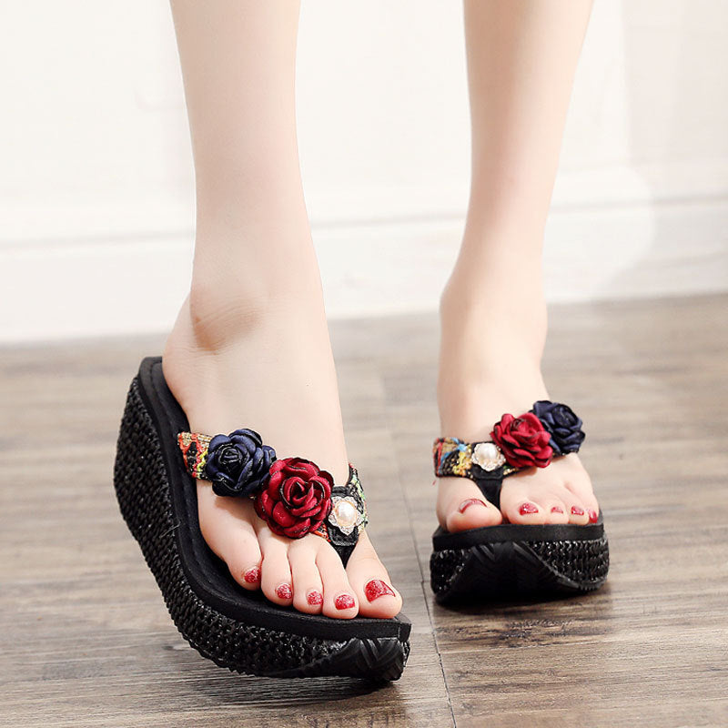 Elegant Bohemian Beach Sandals