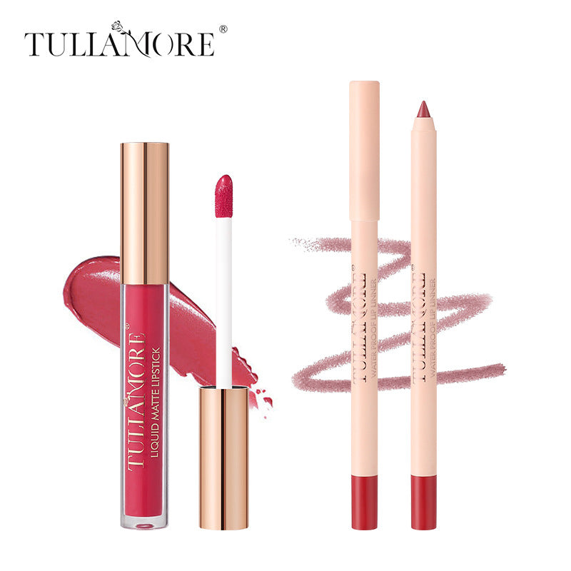 Elegant Matte Lip Set - Waterproof