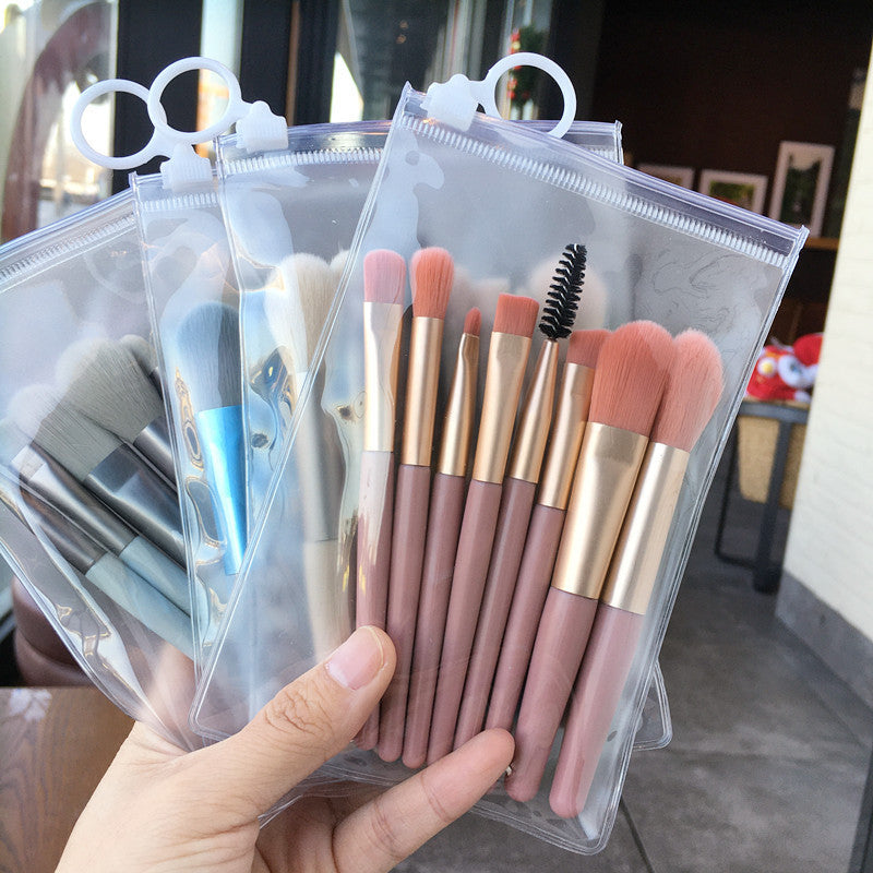 Essential 8-Piece Cosmetic Brush Kit