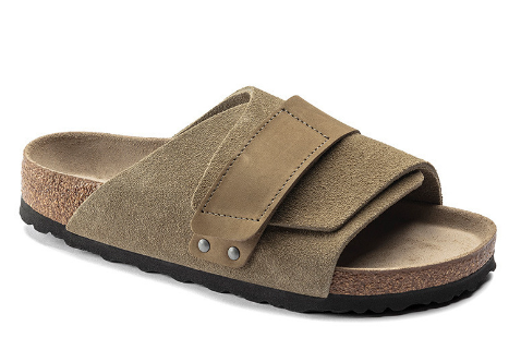 Elegant Salerno Leather Sandals - Green