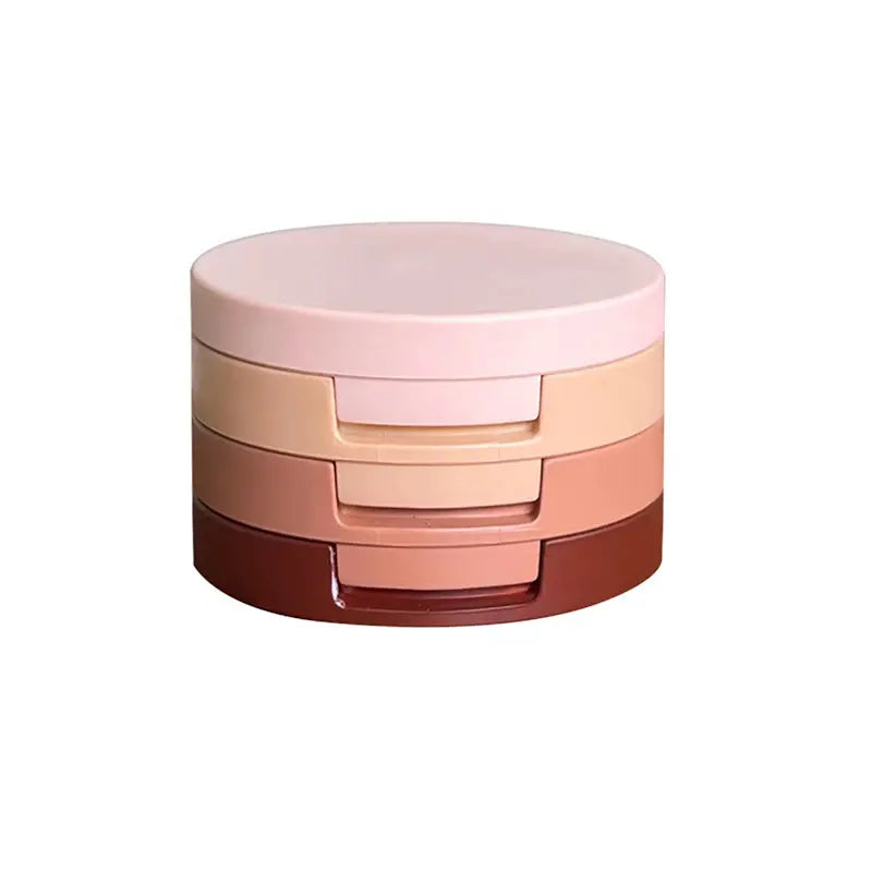 Tri-Tone Earth Eyeshadow Compact with Mirror