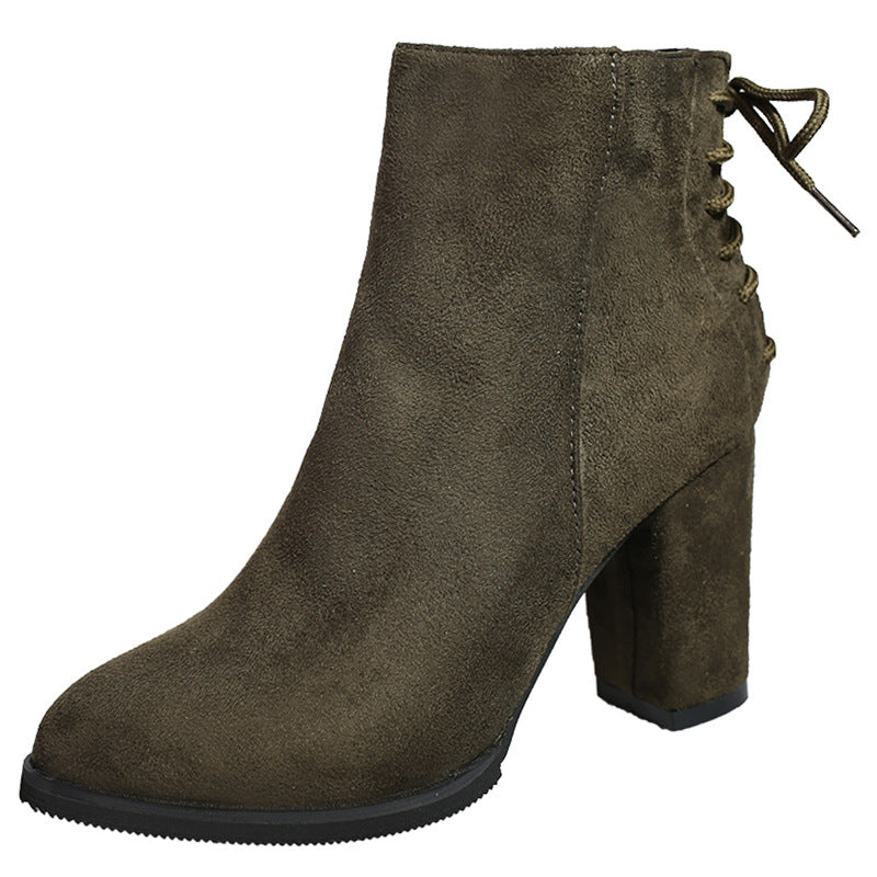 Stylish High Heel Ankle Boots for Women (Fall/Winter)