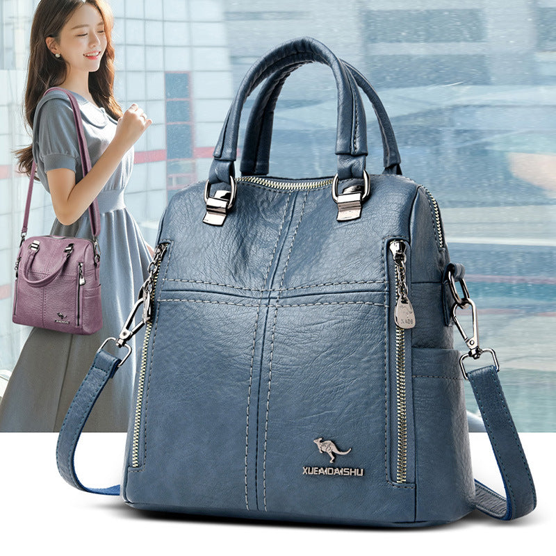 Fashionable Multi-Functional Women's Backpack Handbag