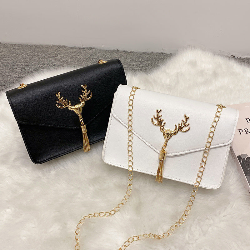 2023 Fashion Women's Small Tassel Shoulder Bag