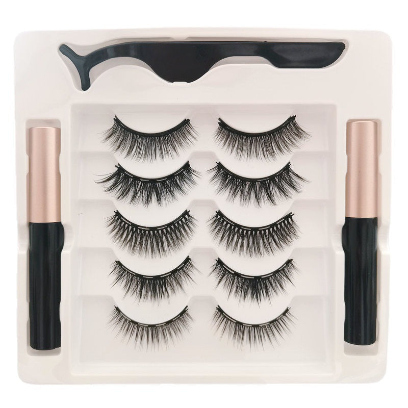 3D Magnetic Eyelashes Set for Natural Volume