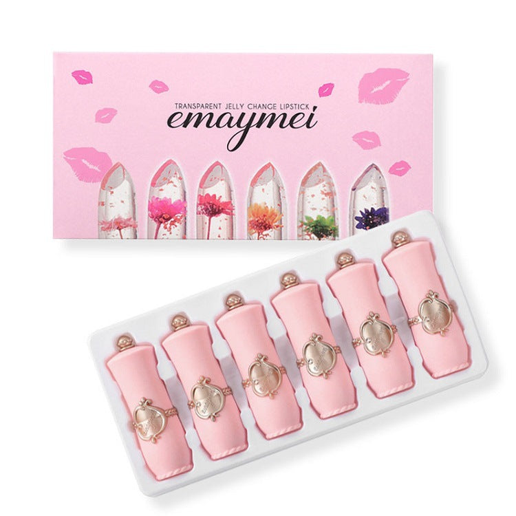 6-Piece Thermochromic Moisturizing Lipstick Set