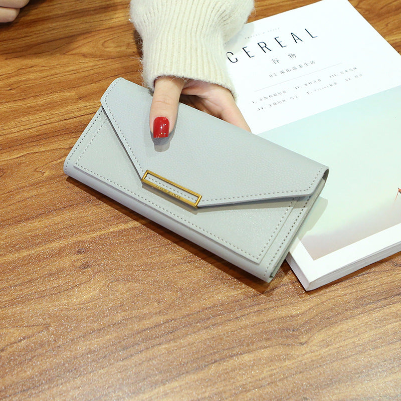 2022 Korean Style Long Wallet - Vintage Multi-functional