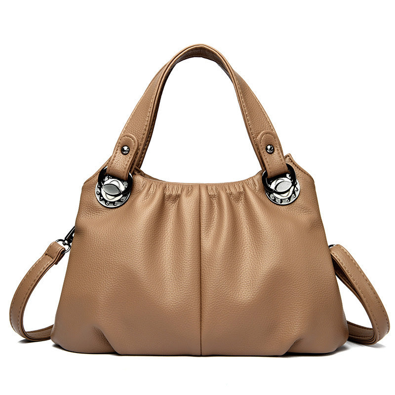 2023 Women's Fashion Soft Leather Tote Bag (Large Capacity)