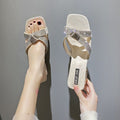 Bow-Embellished Ladies' Sandals and Slippers