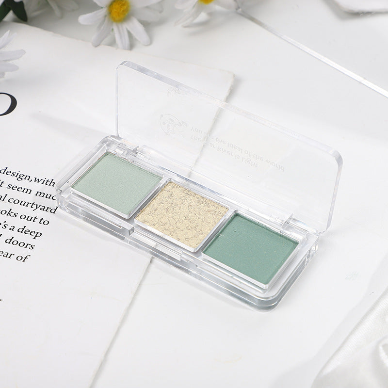 Elegant Tri-Tone Eyeshadow Suite