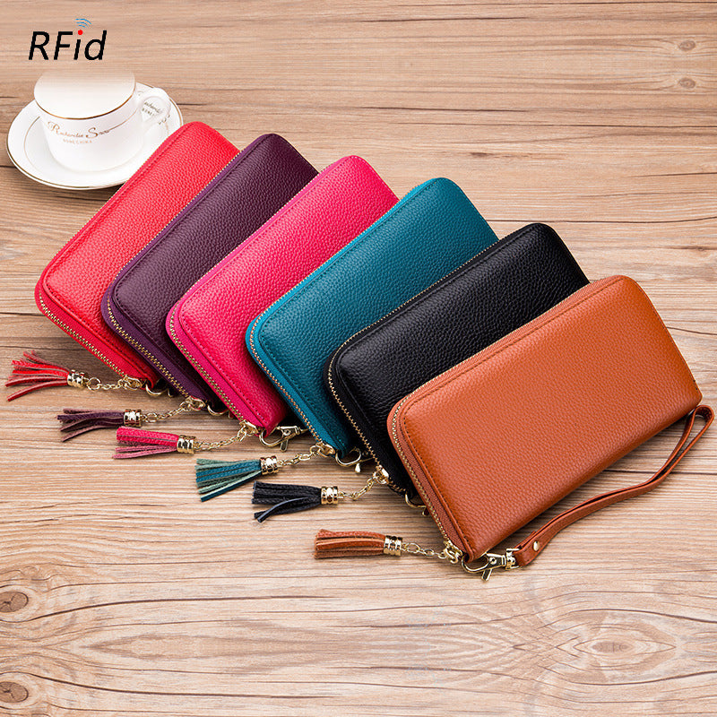 Elegant RFID-Secure Leather Wallet